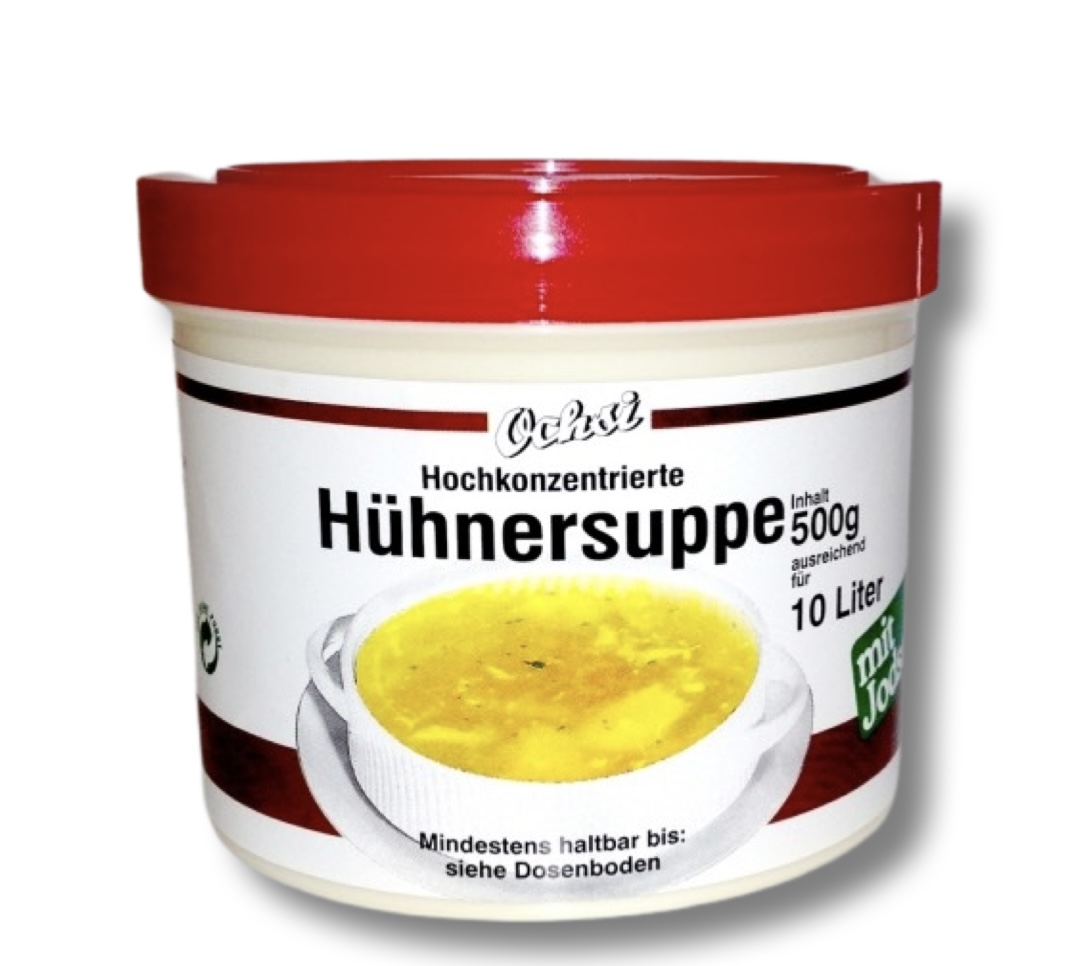 Hühnersuppe Pikant 0,5kg